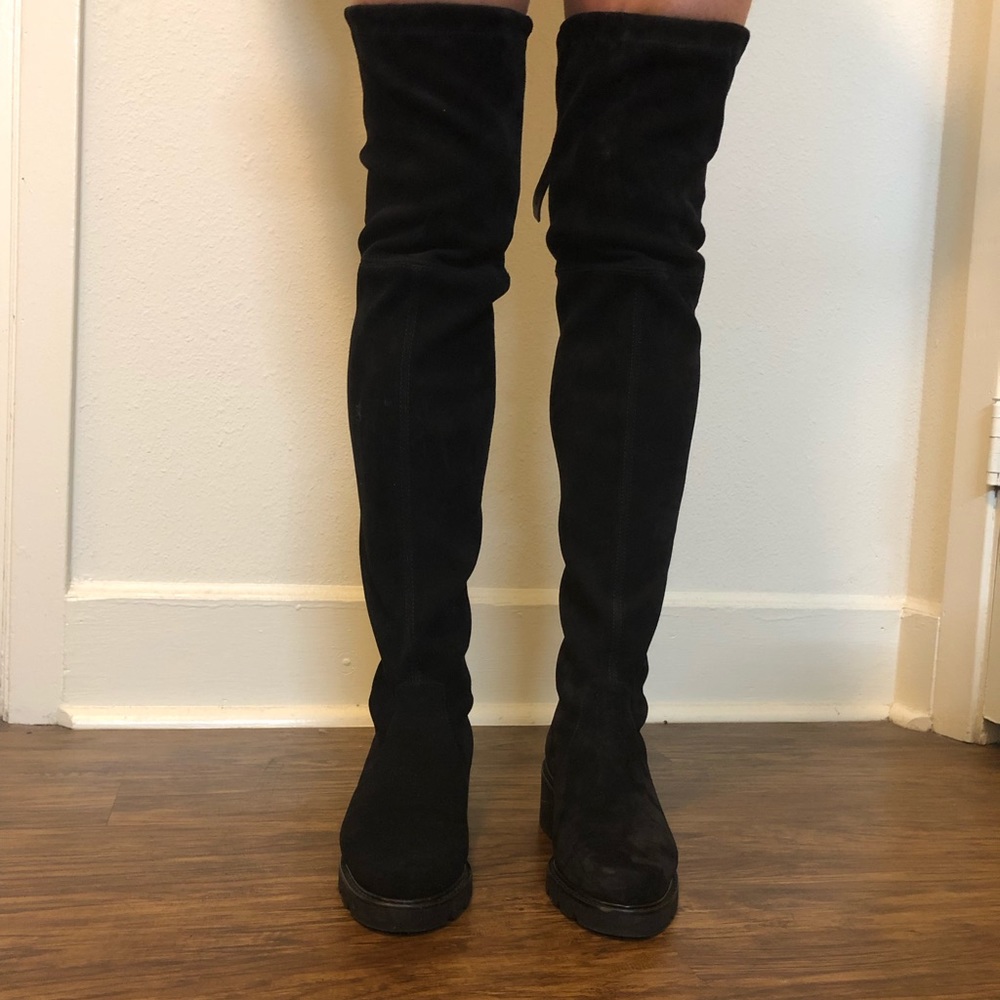 Stuart weitzman over knee boots.